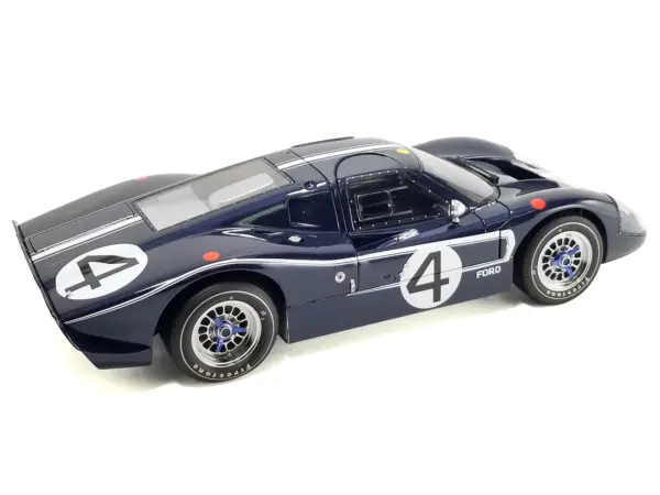Ford GT40 MKIV #4 Denny Hulme - Lloyd Ruby "Holman & Moody" "24 Hours of Le Mans" (1967) "Masterpiece Collection" 1/12 Diecast Model Car by ACME #5