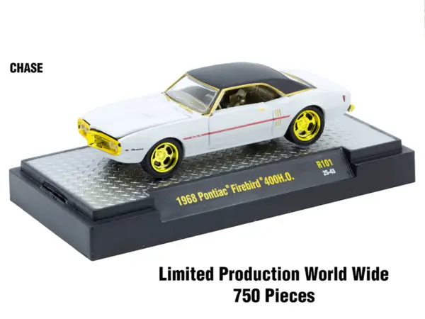"Auto-Thentics" 6 piece Set Release 101 IN DISPLAY CASES Limited Edition 1/64 Diecast Model Cars by M2 Machines #2