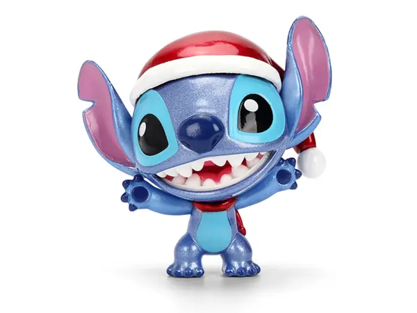 Set of 4 Diecast Figures "Disney's Stitch Christmas Edition" "Metalfigs" Series by Jada #5