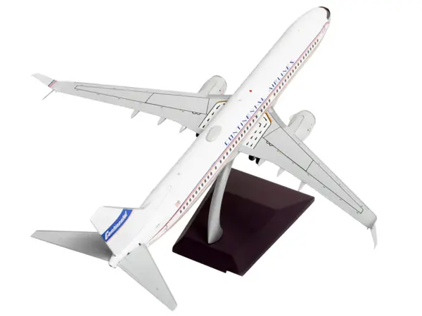 Boeing 737-900ER Commercial Aircraft "Continental Airlines - United Airlines" (N75435) White with Red and Blue Stripes "Gemini 200" Series 1/200 Diecast Model Airplane by GeminiJets #3