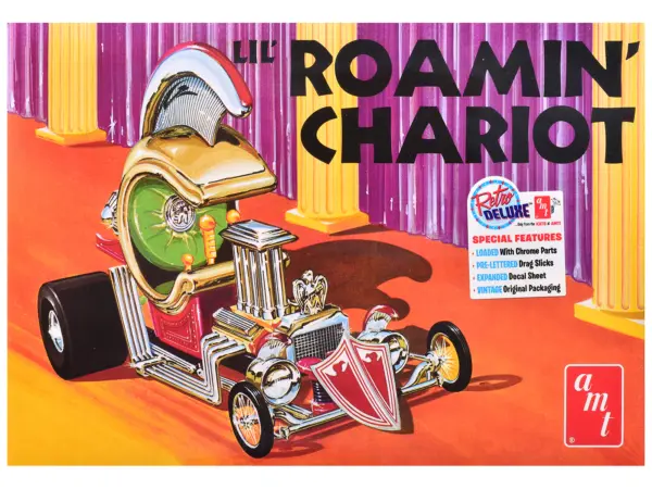 Skill 2 Model Kit "Lil' Roamin'" Chariot Show Rod 1/25 Scale Model by AMT #1