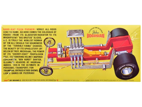 Skill 2 Model Kit "Lil' Roamin'" Chariot Show Rod 1/25 Scale Model by AMT #3