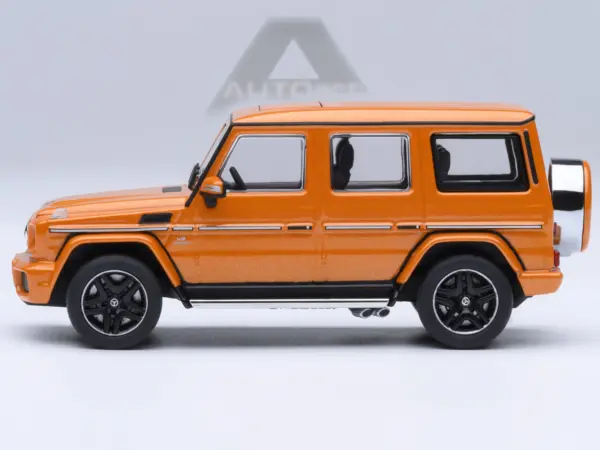 2017 Mercedes-Benz AMG G 63 Sunset Beam Orange 1/64 Model Car by Autoart #2