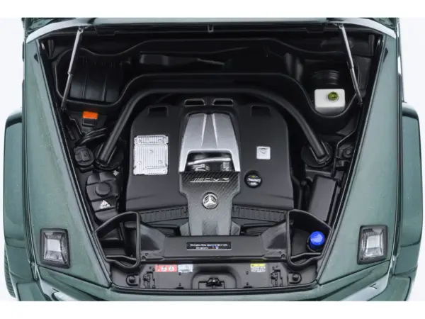 2019 Mercedes-Benz AMG G63 Emerald Green Metallic 1/18 Model Car by Autoart #3