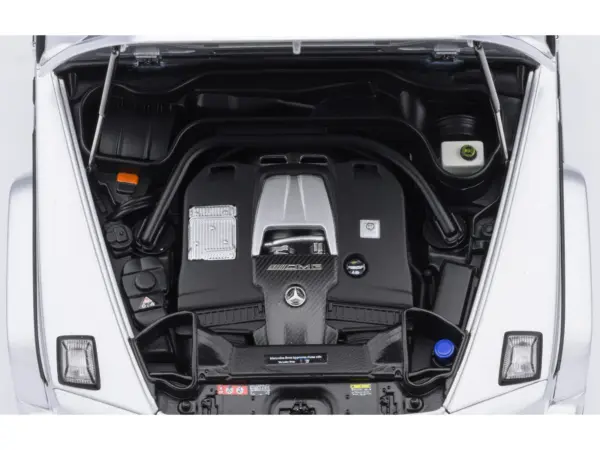 2019 Mercedes-Benz AMG G63 Iridium Silver Metallic 1/18 Model Car by Autoart #3