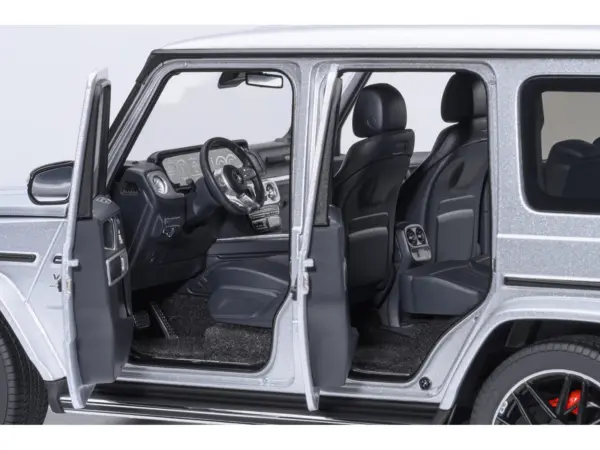 2019 Mercedes-Benz AMG G63 Iridium Silver Metallic 1/18 Model Car by Autoart #4