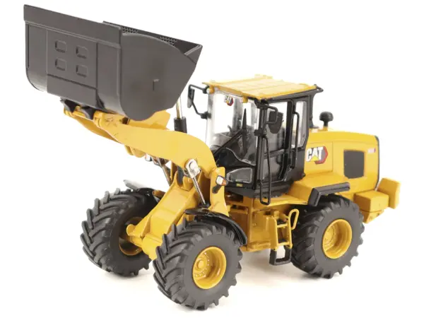 CAT Caterpillar 938 Wheel Loader with Operator Yellow "High Line" Series 1/50 Diecast Model by Diecast Masters #2