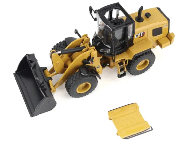 CAT Caterpillar 930 Wheel Loader with Operator Yellow "High Line" Series 1/50 Diecast Model by Diecast Masters #2