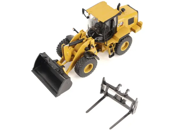 CAT Caterpillar 930 Wheel Loader with Operator Yellow "High Line" Series 1/50 Diecast Model by Diecast Masters #4