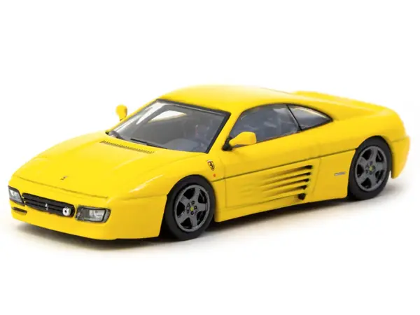 Ferrari 348 Challenge Yellow "Road64" Series 1/64 Diecast Model Car by Tarmac Works #2
