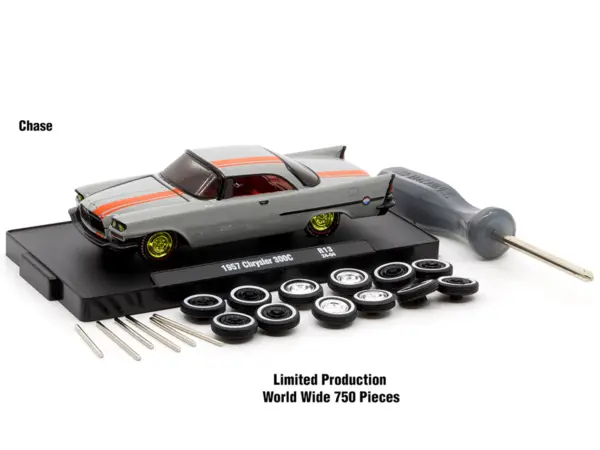 "Auto Wheels" 3 piece Car Set Release 13 Limited Edition to 5000 pieces Worldwide 1/64 Diecast Model Cars by M2 Machines #3