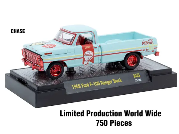 "Sodas" Set of 3 pieces Release 55 Limited Edition to 10000 pieces Worldwide 1/64 Diecast Model Cars by M2 Machines #3