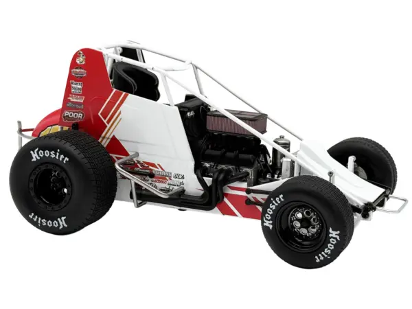 Winged Sprint Car #17B Bill Balog "Anderson's Pure Maple Syrup" (2025) 1/18 Diecast Model Car by ACME #2
