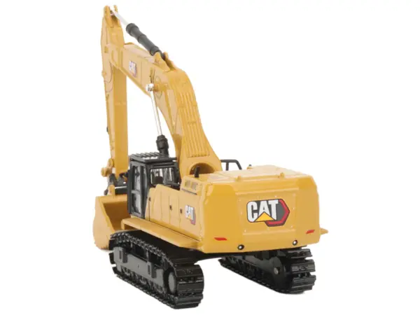 CAT Caterpillar 395 Next-Generation Hydraulic Excavator (Mass Excavator Version) Yellow with Additional Tools "High Line Series" 1/87 (HO) Diecast Model by Diecast Masters #3