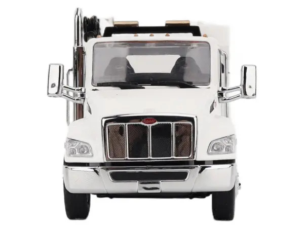 Peterbilt 536 Auto-Crane Titan 85-Body HC14-Crane Work Truck with Miller EnPak White "Transport Series" 1/50 Diecast Model by Diecast Masters #5