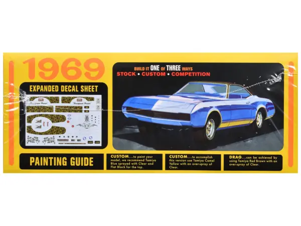 Skill 2 Model Kit 1969 Buick Riviera 1/25 Scale Model by AMT #3