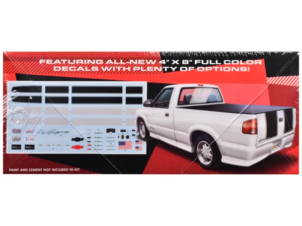 Skill 2 Model Kit 1999 Chevrolet S-10 Xtreme Pickup Truck 1/25 Scale Model by AMT #3