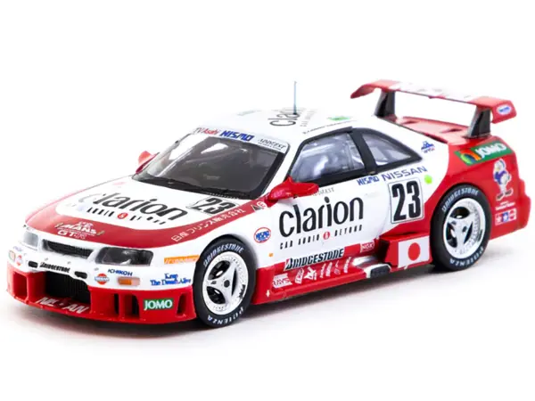 Nissan NISMO GT-R LM #23 Kazuyoshi Hoshino - Toshio Suzuki - Masahiko Kageyama "Presentation" "24 Hours of Le Mans" (1995) "Hobby64" Series 1/64 Diecast Model Car by Tarmac Works #2