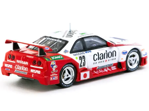 Nissan NISMO GT-R LM #23 Kazuyoshi Hoshino - Toshio Suzuki - Masahiko Kageyama "Presentation" "24 Hours of Le Mans" (1995) "Hobby64" Series 1/64 Diecast Model Car by Tarmac Works #3
