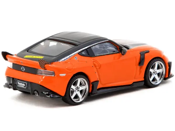 Nissan VeilSide FFZ400 Fairlady Z RHD (Right Hand Drive) Orange with Black Top "Global64" Series 1/64 Diecast Model by Tarmac Works #2