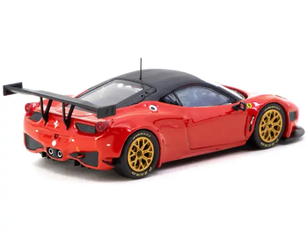 Ferrari 458 Italia GT3 Red with Black Top "Road64" Series 1/64 Diecast Model Car by Tarmac Works #3
