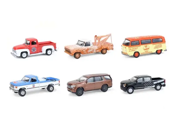 "Blue Collar Collection" Series 14 Set of 6 pieces 1/64 Diecast Model Cars by Greenlight #2