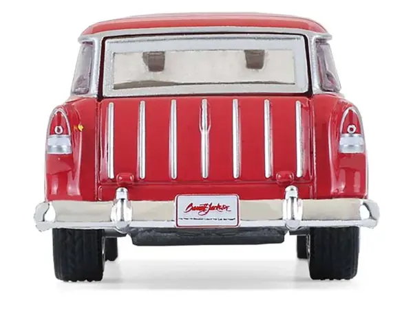 1955 Chevrolet Nomad Custom Wagon Red "Barrett-Jackson" Series 16 1/64 Diecast Model Car by Greenlight #5
