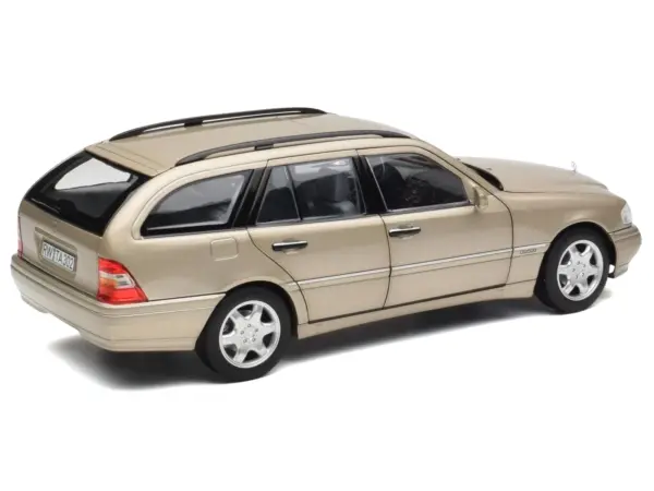1997 Mercedes-Benz C-Class T-Model Smoke Silver Metallic 1/18 Diecast Model Car by Norev #5