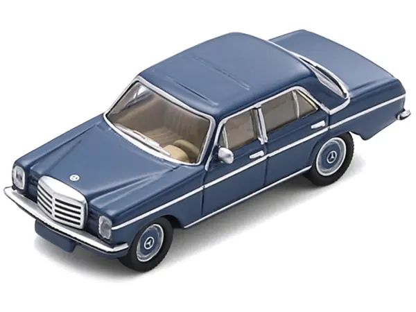 Mercedes-Benz /8 (W114) Sedan Blue 1/87 (HO) Diecast Model Car by Schuco #2