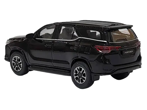 2023 Toyota Fortuner Attitude Black 1/64 Diecast Model Car by Paragon Models #3