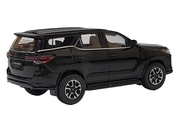 2023 Toyota Fortuner Attitude Black 1/64 Diecast Model Car by Paragon Models #4