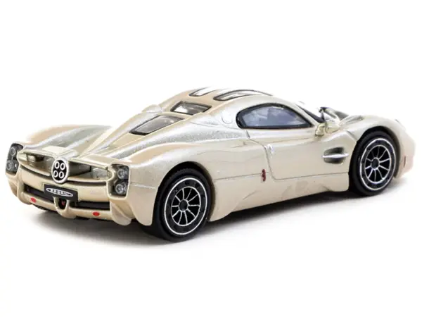 Pagani Utopia Rinascimento Silver Metallic "Global64" Series 1/64 Diecast Model by Tarmac Works #2