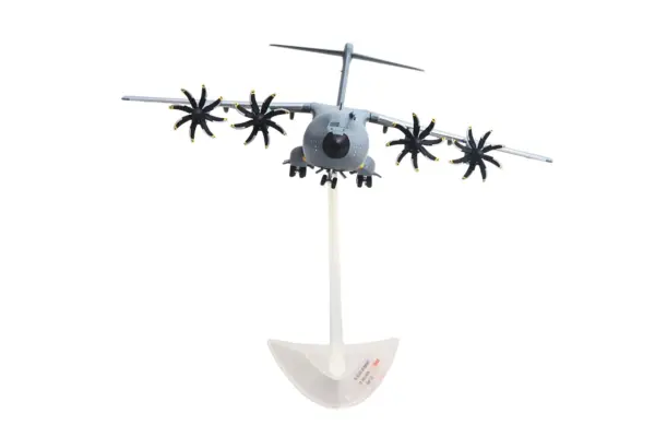 Airbus A400M Atlas Transport Aircraft "20th Squadron 15th Wing Melsbroek Air Base" Belgian Air Component 1/200 Diecast Model Airplane by Herpa #3