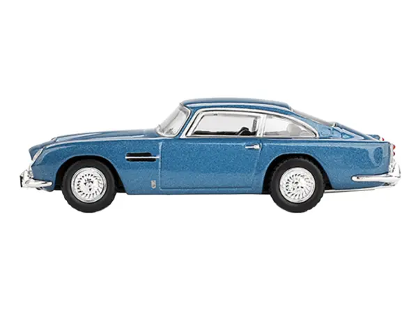 Aston Martin DB5 Sierra Blue Metallic Limited Edition 1/64 Diecast Model Car by Mini GT #2