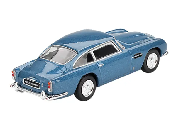 Aston Martin DB5 Sierra Blue Metallic Limited Edition 1/64 Diecast Model Car by Mini GT #3