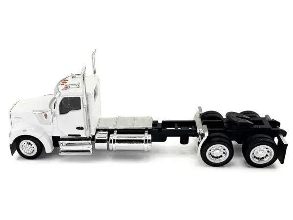 Kenworth W990 2-Axel Day Cab White 1/87 (HO) Plastic Model Car by HO Logistics #2