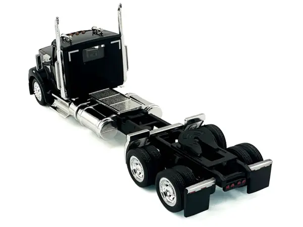 Kenworth W990 2-Axel Day Cab Black 1/87 (HO) Plastic Model Car by HO Logistics #3