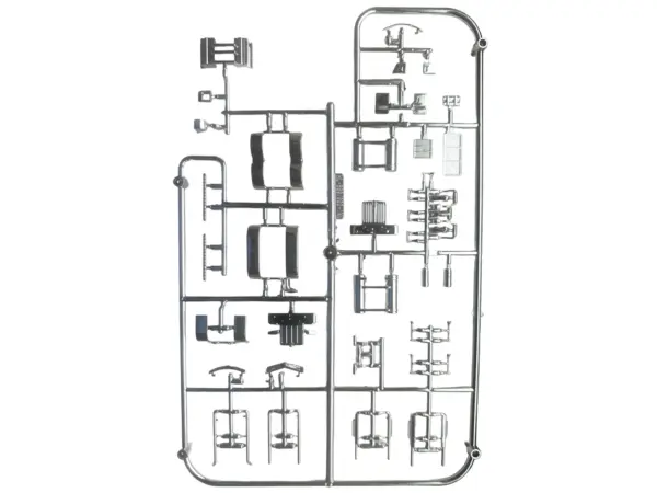 Chrome Plated Parts for Peterbilt 589 and Kenworth W990 Trucks 1/87 (HO) Plastic Model by HO Logistics #2