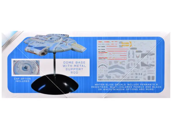 Skill 2 Snap Model Kit USS Defiant NX-74205 Starship "Star Trek: Deep Space Nine" (1993-1999) TV Series 1/1000 Scale Model by Polar Lights #2