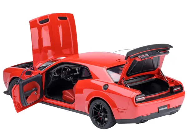 2022 Dodge Challenger SRT Jailbreak Torred with Red Interior 1/18 Model Car by Autoart #2