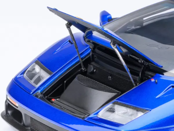 Lamborghini Diablo GTR Monterey Blue Metallic 1/18 Model Car by Autoart #3