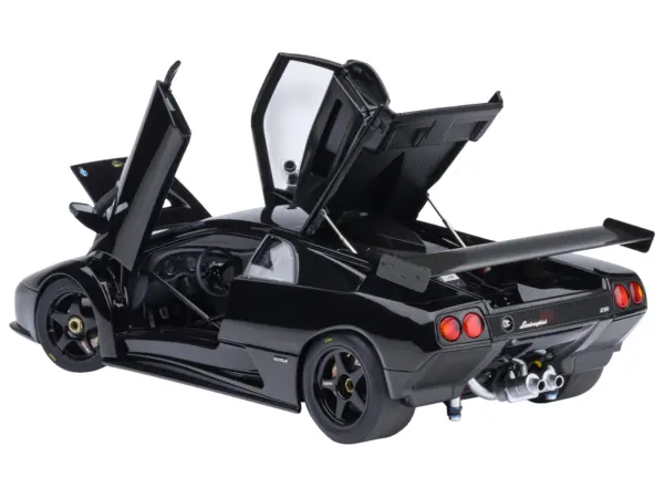 Lamborghini Diablo GTR Deep Black 1/18 Model Car by Autoart #2