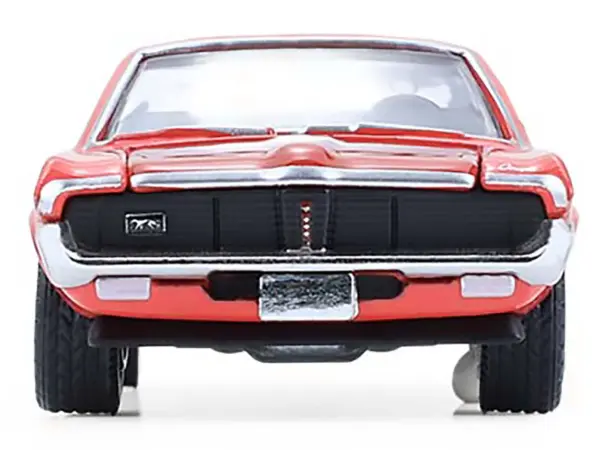 1969 Mercury Cougar Eliminator "Dyno Don" Red with Orange Stripes "GreenLight Muscle" Series 30 1/64 Diecast Model Car by Greenlight #4