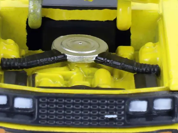 1979 Ford Mustang Cobra Fastback Bright Yellow with Cobra Good Graphics "GreenLight Muscle" Series 30 1/64 Diecast Model Car by Greenlight #3