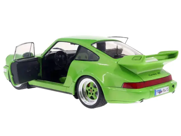 1990 Porsche 911 (964) Carrera RS "Streetfighter" Green Metallic 1/18 Diecast Model Car by Solido #2