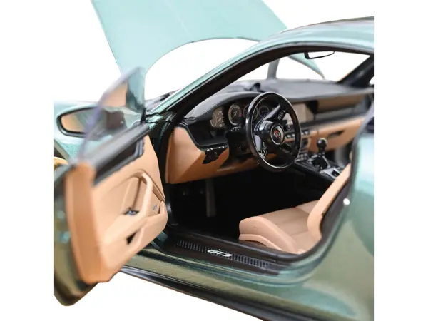 2021 Porsche 911 GT3 Malachite Green Metallic 1/18 Diecast Model Car by Norev #3