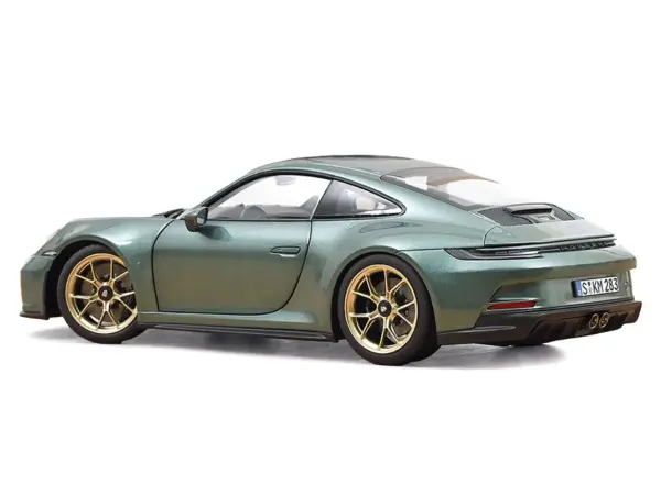 2021 Porsche 911 GT3 Malachite Green Metallic 1/18 Diecast Model Car by Norev #4