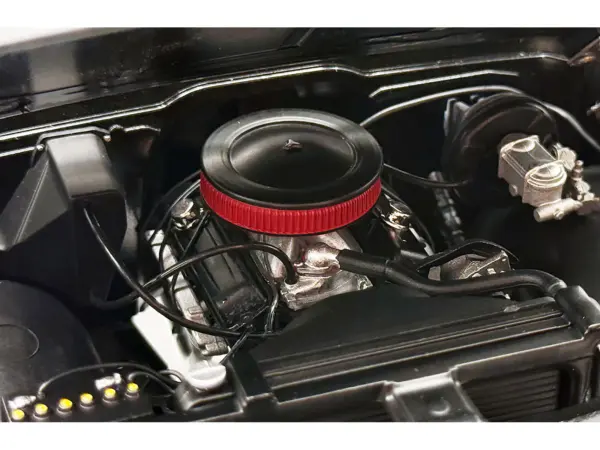 1971 Chevrolet K5 Blazer Tuxedo Black and White Limited Edition to 396 pieces Worldwide 1/18 Diecast Model Car by ACME #2