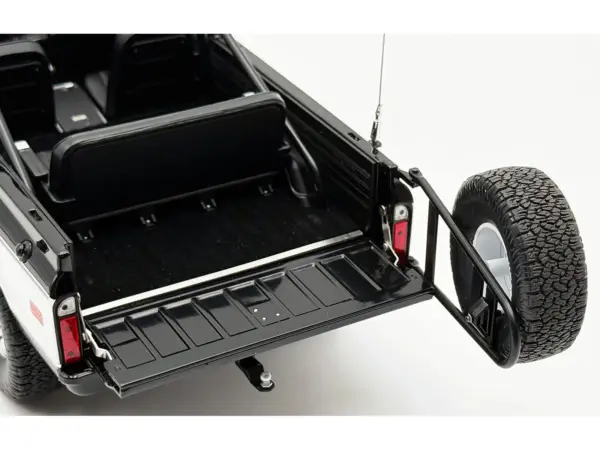 1971 Chevrolet K5 Blazer Tuxedo Black and White Limited Edition to 396 pieces Worldwide 1/18 Diecast Model Car by ACME #4