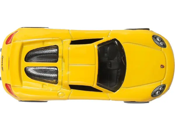 Porsche Carrera GT Yellow "Timeless Icons" Series Diecast Model Car by Hot Wheels #4